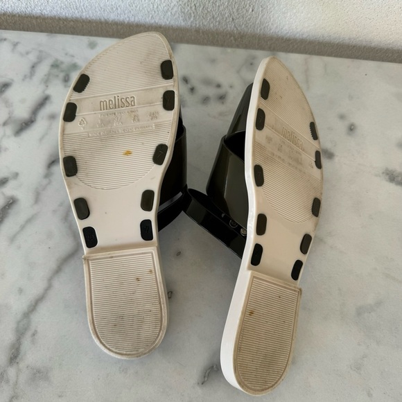 Melissa + Jason Wu Pool / Beach Slides Sandals Size 8 - Picture 7 of 9